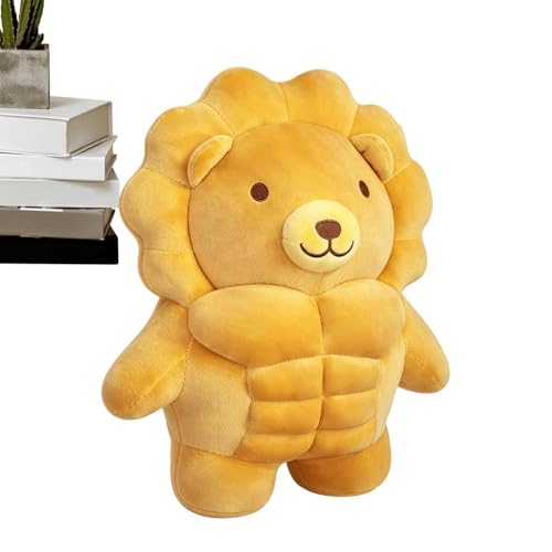 Peluche lion 30 cm poupée douce décoration chambre salle de jeux