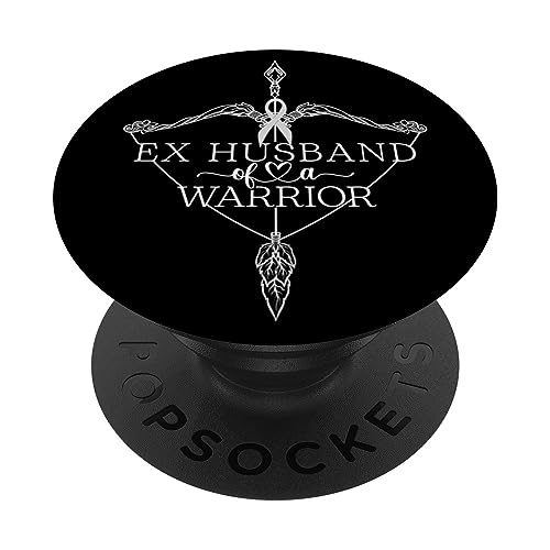 Ex esposo de un guerrero escuadrón de apoyo para la concienciación sobre el cáncer cerebral PopSockets PopGrip Intercambiable