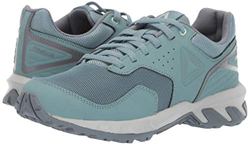 Reebok Women's Ridgerider Trail 4.0, Teal Fog/Cold Grey/Skull Grey/Storm Glow, 7.5 M Us #TOP6