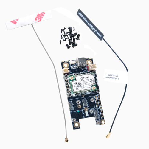 RAK WisBlock Basic Starter Kit LoRa RAK4631 nRF52840 BLE SX1262 915MHz Module Antennas USB Cable