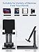 ARZOPA Cell Phone Stand Angle Height Adjustable Phone Holder for Desk, Foldable Phone Stand, Compatible with iPhone, iPad, Surface Pro, Portable Monitor 7
