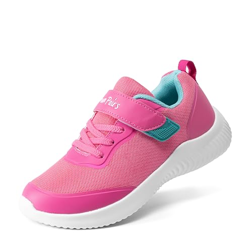 DREAM PAIRS Boys Girls Shoes Kids Tennis EZ-Ons BreezeRunners Running Sneakers 10 Toddler Fuchsia