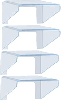 FRCOLOR ドアベル防水カバー 4個セット 雨よけ プラスチック製 耐候性レインカバー インターホン保護用 4.1×3.9×2.2インチ 簡単取付