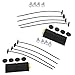 JECOMPRIS 6 Sets Car Fan Bracket Set Electric Cooling Radiators Accessory Easy Install Fan Mounting Kit for Car