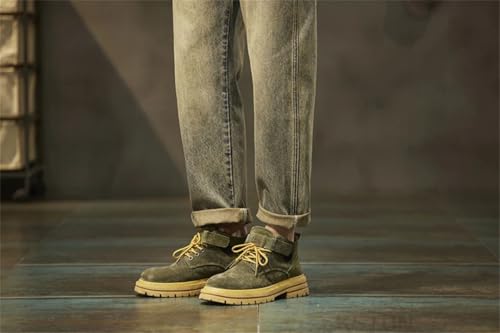 Men Harem Pants Denim Trousers Retro Blue Paches Pockets Trousers Vintage Loose Jeans4