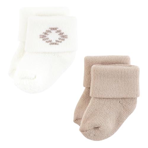 Image of Hudson Baby Baby 8-pack Cotton Rich Newborn and Terry Socks
