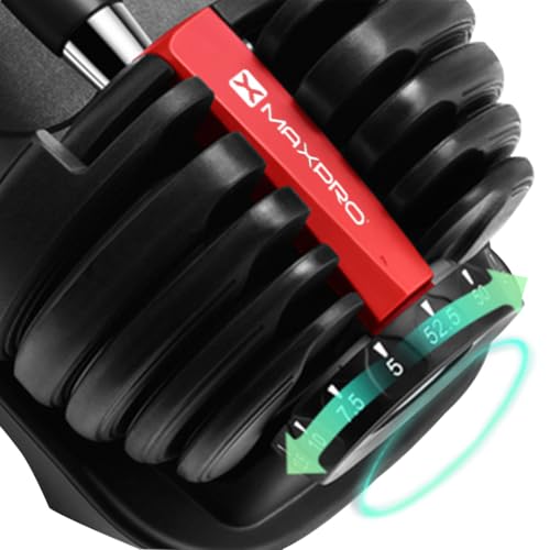 MAXPRO MAXBELL 24kg Adjustable Dumbbells - Image 7