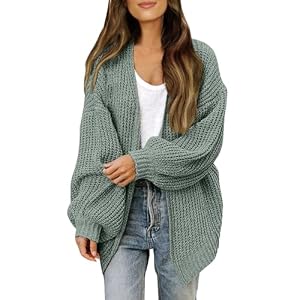 Strickjacke Lang Strickjacken Cardigan Für Damen Herbst Outfit Oversize