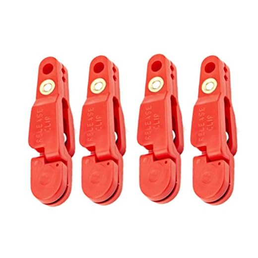 Heavy Tension Snap Release Clips