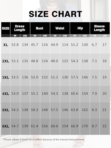 Image of SUZONANA Plus Size Denim Print Maxi Dresses for Women Casual V Neck Short Sleeve with Pockets Soft Jean Look Dress XL-6XL