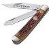 Boker 110732 Ts Trapper Pocket Knife with 3 In. Straight Edge Blade, Brown