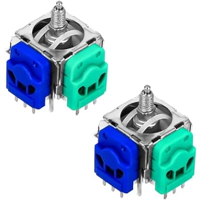 Ceozon Hall Effect Joystick 2 Pack Replacement Drift Repair Accessories Compatible with Xbox Elite Controller 2, Elite Series 2 Controller