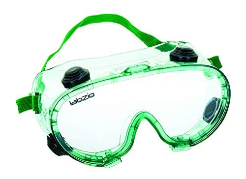 LABZIO - Premium Safety Goggles, Chemical Resistant, With Anti-Fogging Indirect Vents, Universal Fitting Over Prescription Glasses, Meets Safety Standards, Perfect For Laboratory Or Outdoor Use (B08C5984KL) Amazon Price History, Amazon Price Tracker