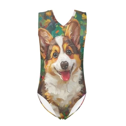 Image of Girls' Swimwear for 3-14 Cartoon Bathing Suit Girl Swimsuit Gym Leotard