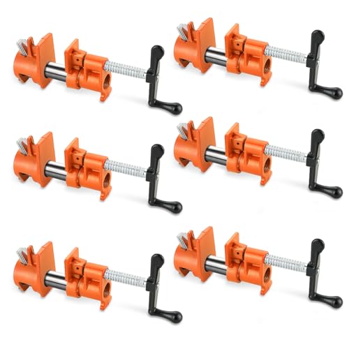 Wood Gluing Pipe Clamp Set 4 Pack