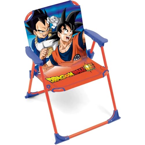 Sillas plegables | Arditex Silla Plegable Infantil Dragon Ball, Silla Exterior 38 X 32 X 53 Cm