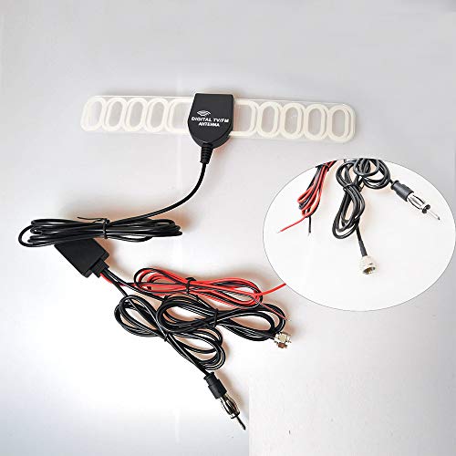 E-KYLIN Car Automobile TV Radio FM Antenna Signal Amplifier Booster Digital TV DVBT