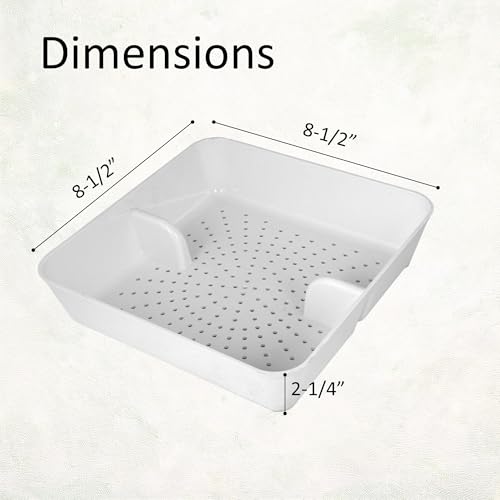 Colador GSW ABS para drenaje de piso 8.5 pulg miniatura 2