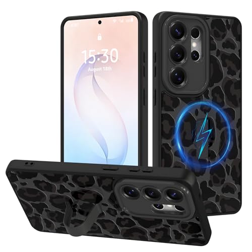 Coque Galaxy 26 Ultra avec béquille et anneau MagSafe look