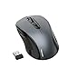 Price comparison product image TECKNET Silent Wireless Mouse 2.4G USB PC Computer Wireless Mouse with Nano Receiver, 2000DPI Portable Wireless Mice for Windows XP, Vista, Win7, Win8, Win8.1, Win10, MAC