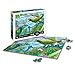 Produktbild Calypto 3907407 Dinosaurier, 200 Teile Puzzle mit Soft Touch, Kinderpuzzle mit samtiger Oberfläche inkl. Puzzleposter, für Kinder ab 7 Jahren