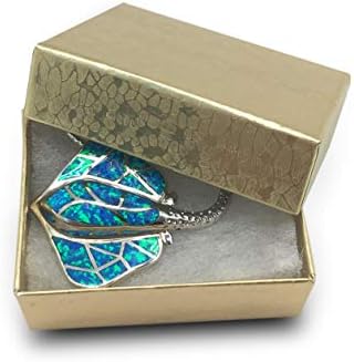 TheDisplayGuys 100-Pack #10 Cotton Filled Cardboard Paper Jewelry Box Gift Case - Gold Foil (1 15/16" x 1 1/4" x 11/16")
