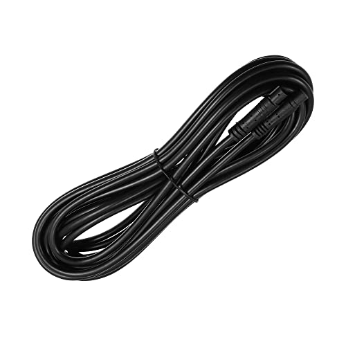 Image of X AUTOHAUX Car Rearview Camera 8 Pin 16.40ft 500cm Backup Camera Extension Cable Dash Camera Cord Wires PVC