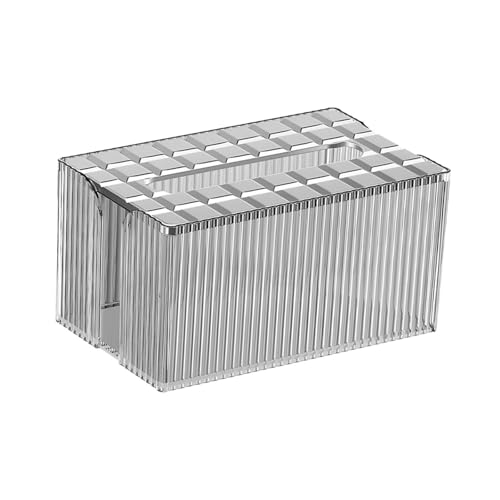 Distributeur serviettes transparent et support de boîte à mouchoirs étanche