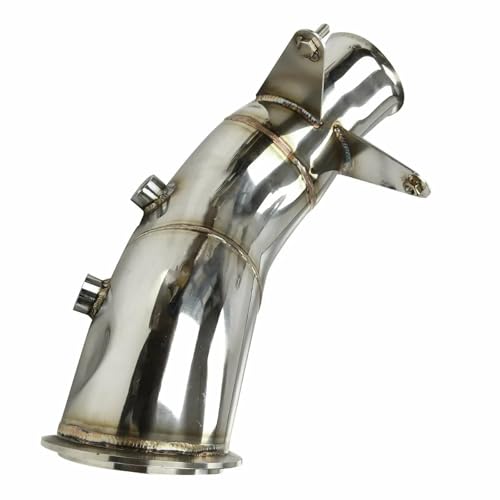 Tubo de escape de acero pulido espejo para modelos N55 F32 F22 2013