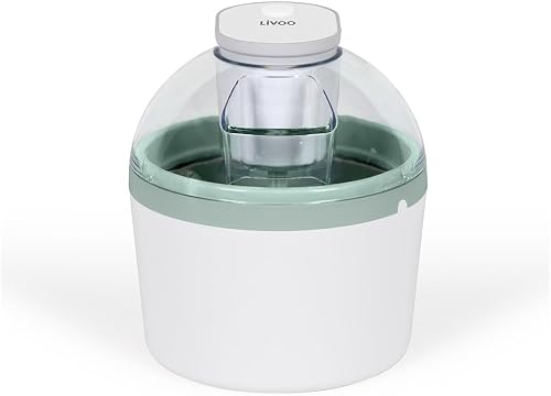 Machine a Glace - Sorbetiere LIVOO - - DOM461 - 1 L - Interrupteur ON/OFF - Cuve a accumulateur de froid - 2