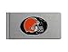 NFL Siskiyou Sports Mens Cleveland Browns Brushed Metal Money Clip One Size Team Color