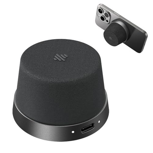 �yMIATONE MagBoom mini Bluetooth�X�s�[�J�[ �}�O�l�b�g �����C�X�s�[�J�[�z IPX6�h�� MagSafe�Ή� 12���ԘA���Đ� 90g���y�� �����^�ѕ֗� 5W�o�� Bluetooth5.3 TWS�@�\ �}�C�N����