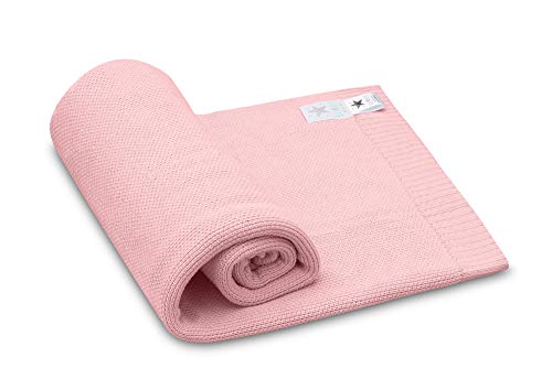 Elimeli Couverture bébé 100% bambou Natural Hypoallergénique et antibactérienne SuperSoft parfaitement adaptée aux bébés Fabriqué en Union européenne.