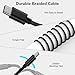 USB C to 3.5mm Audio Jack Cable Aux Cord for Samsung Galaxy A17 A16 A15 S25 FE S24 S23 S22 S21 S20 3ft Braided Type C to 3.5mm Audio Adapter Hi-Fi Stereo Cord Headphone Male Aux Cord for Car,Speakers