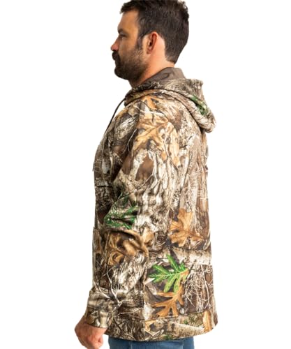 Realtree Men's Camo Midweight Hunting Performance and Sherpa Hoodies Pullover4