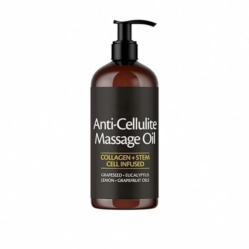 Olio per massaggi anticellulite Elovelle, olio per massaggi corpo rassodante