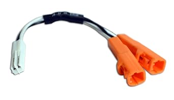 OEM Turn Signal Y-Splitter Connectors Pair, 2-Wire, Fits Select Honda Motorcycles