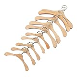 Cintre pour tenue de poupée : une quantité suffisante peut répondre à vos différents besoins quotidiens en matière de suspension de vêtements de poupée, rendre la de poupée plus soignée, des ornements de cintres miniatures.