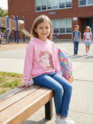 Image of WELAKEN Sweatshirts for Girls Toddler & Kids II Little Girl's Pullover Tops Sweaters & Hoodies