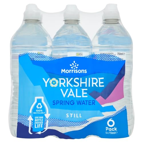 Yorkshire Vale Still Spring Water with Sportscap 6 x 750ml