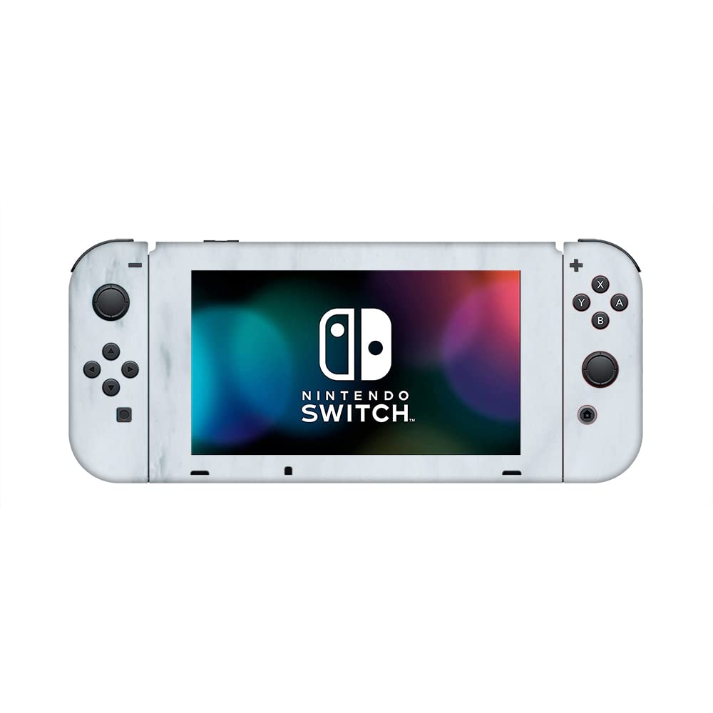 GADGETS WRAP Premium Material Skin Vinyl Decal Sticker Compatible with Nintendo Switch - White Marble (B09VBFR3S6) Amazon Price History, Amazon Price Tracker