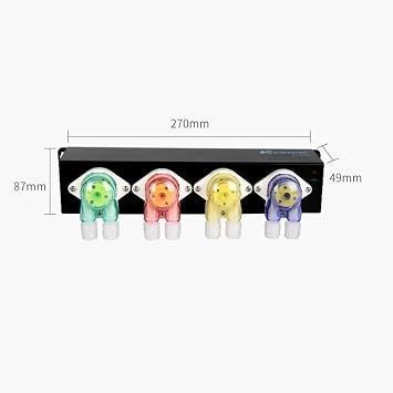 Kamoer F4 PRO V2 WiFi Bluetooth High Precision Dosing Pump Remote Smart Liquid Dispenser 110-240V for Coral Reef Tank