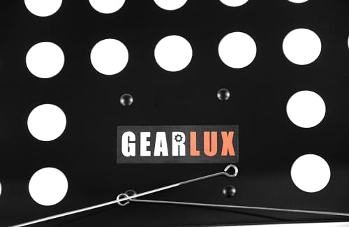 Gearlux Lightweight Vented Die-Cast Sheet Music Stand with Height Adjustment up to 71 Inches and Triple Layer Anti-Rust Coating - Thumbnail 3