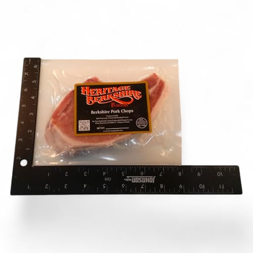 Heritage Pork International American Kurobuta Pork Loin Chop, Center Cut,