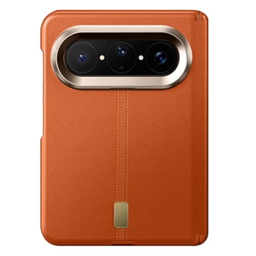 Coque Huawei Pura X Max cuir véritable rouge protection caméra étui antichoc