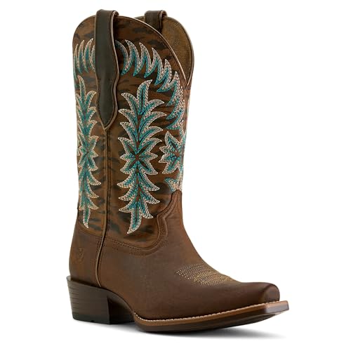 Ariat Beaumont Botte de Western Femme aux finitions artisanales haut de gamme