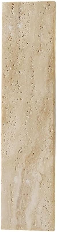 Travertine Wall Sconce, Rectangular Stone Up Down Wall Light, Minimalist LED Indoor Wall Lamp for Living Room, Bedroom, Hallway, Hotel, Entryway, Cream Tone Decor, Lobby Parlor(Large)