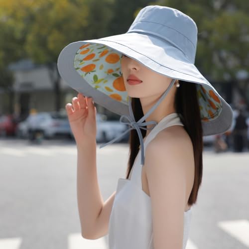 Sombrero de playa con ala extra ancha 6" y protección UV para mujer miniatura 4