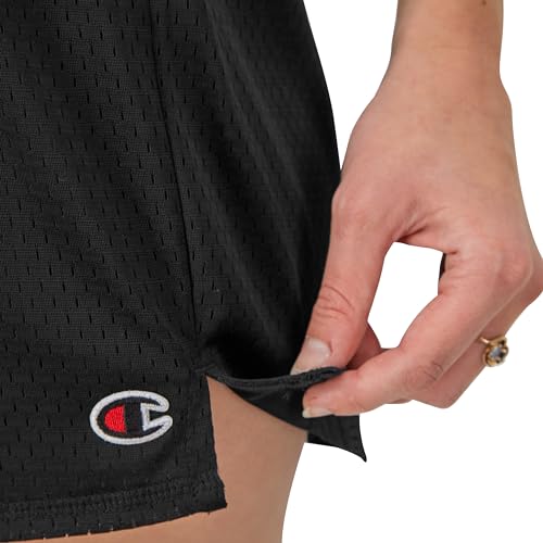 Champion Women's Mesh Shorts, Lightweight Gym Shorts, Mid-rise Workout Shorts for Women, 2.5"4