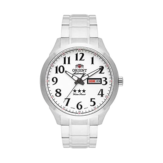 Relógio Orient Automático Masculino Aço Prata 469SS074F S2SX